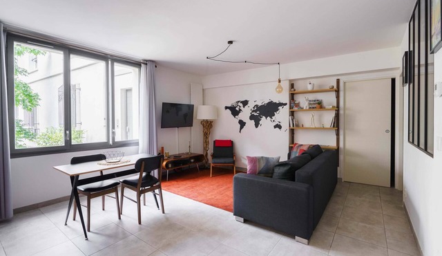 Moderne et Lumineux - 1 chambre - BNF