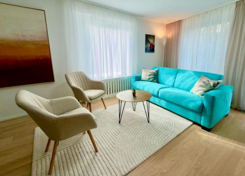 Moderne Wohnung mit Bodenseeblick