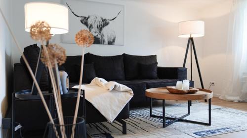 Modernes Ferienhaus im Eidertal in Delve