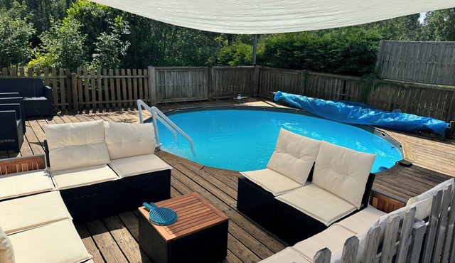 Modernised 18th Century Riverside Farmhouse with Private Spa & Wellness Retreat