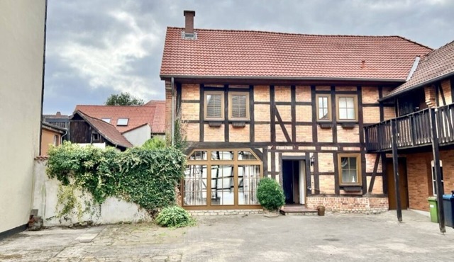 Modernized half-timbered house for 12 guests in Wolfsburg