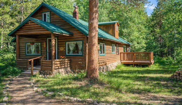 Mojo in the Mountains - Log Cabin + Wild basin RMNP