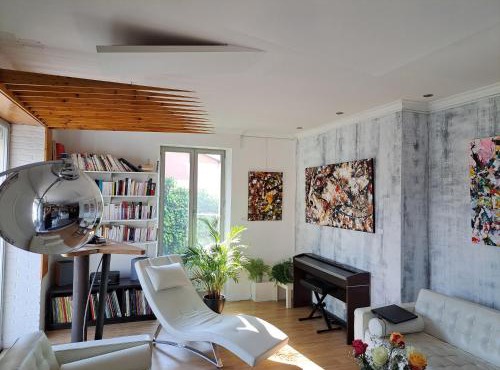 Mon appARTement - chambre avec salle de bains et wc dans un appartement atypique