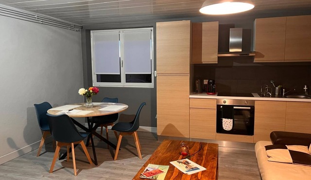 MonacellA, T2 apartment with garden 10 min from Issoire. Comfortable and quiet.