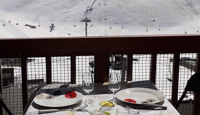 Mongie tourmalet, Studio 4/5 places, classified 2*, south-facing, at the foot of the slopes