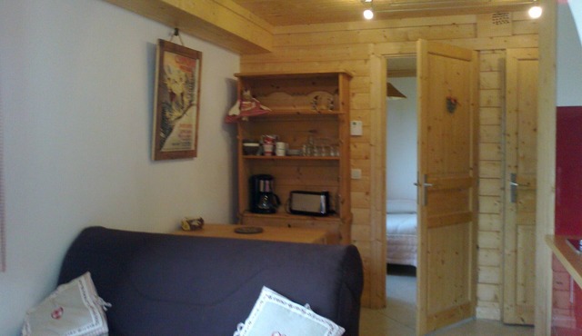 Mont Blanc: small cozy nest, 3/4 pers, in a chalet in Saint Gervais