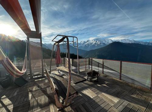 Mont Blanc view on a 40m2 Terrace