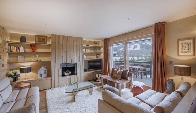 Mont d'Arbois Luxurious 4 rooms, hotel service, swimming pool, near golf courses