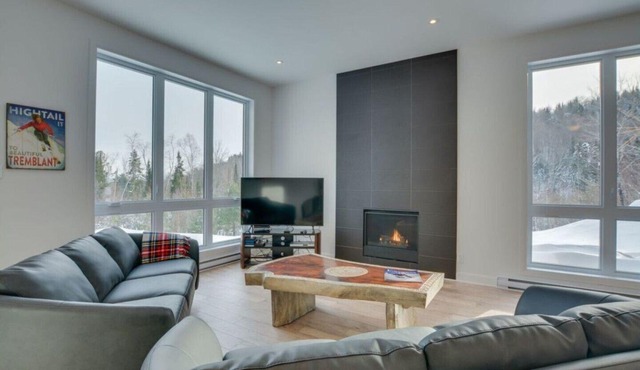 Mont Tremblant -Newly Built Home. SKI ,HIKE, EXPLORE NATURE Private Hot Tub!