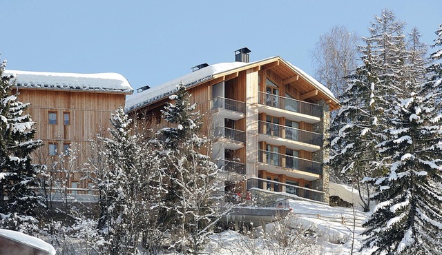 Montchavin Stunning Modern Ski Flat 47M/2 Breathtaking views Sleeps 6 people.