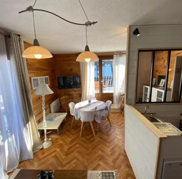 Montclar Appart 4 à 6 places - terrasse vue panoramique - idéalement situé