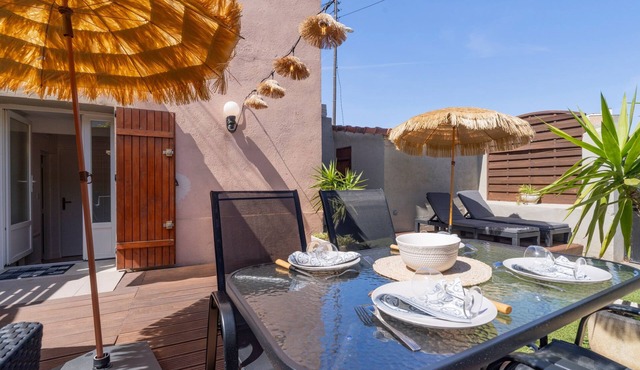 Monte Cristo - appt climatisé proche des plages