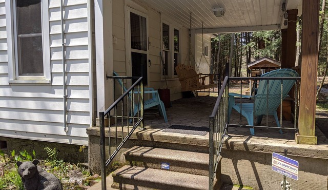 Montgomery Run cabin located in a secluded wooded area close to Clearfield, PA