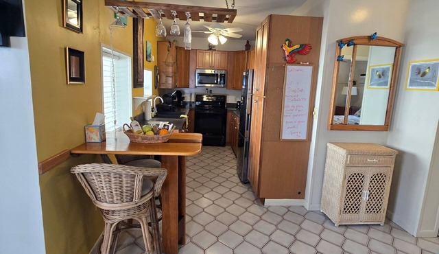 Monthly 1-bedroom apartment with kitchen, Old Town Key West.