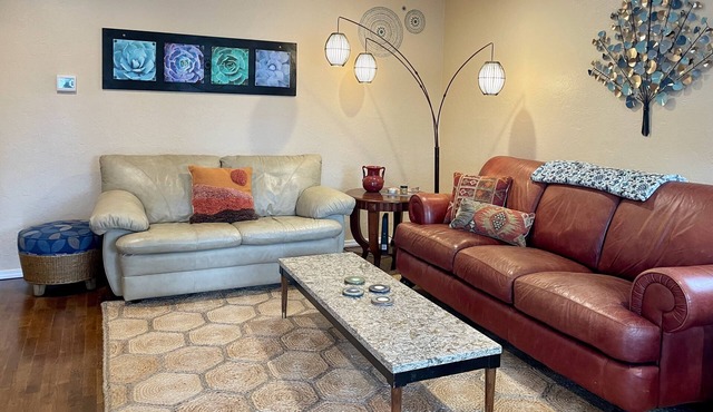 Monthly Pet-Friendly Midtown House, fast WiFi, A/C