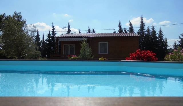 Montolieu rental 4 people with swimming pool