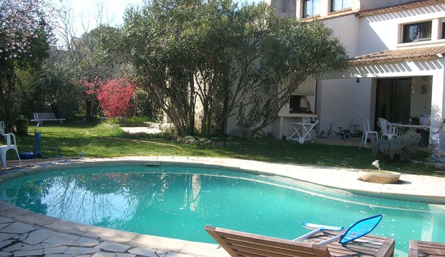 Montpellier villa 8 persons in a quiet area, private pool
