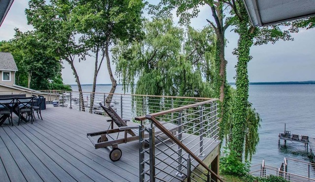 Moon Dance: 4 bedroom private lake home on Seneca Lake
