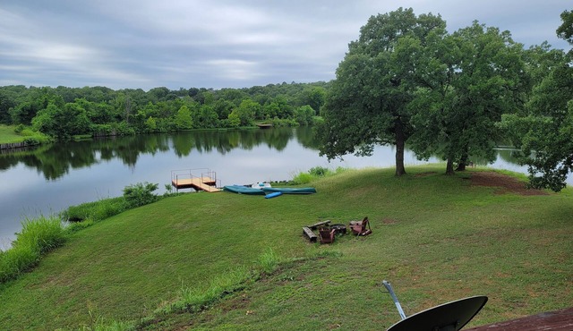 Moonlight Bay Chalet overlooking a private 10 acre lake