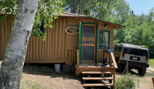Moose Cabin at Wilderness Wind near Armstrong Lake near Ely, MN