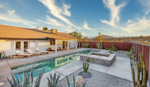 Moroccan Oasis/3br + Yoga/Sound Bath Room + Pool/Spa, close to National Park