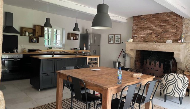 Moulin de charme | 12 pers | Piscine ~ 1h Bordeaux