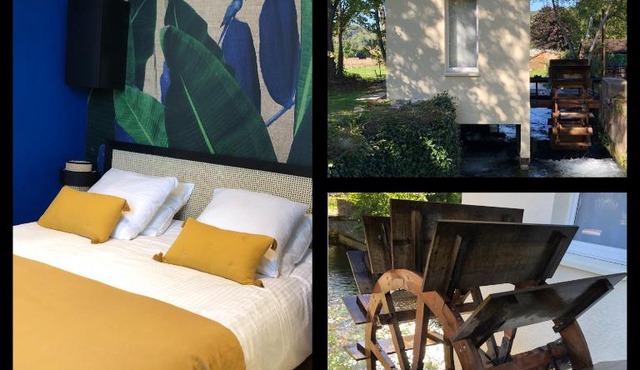 Moulin à Eau - Domaine de 3 Hectares - Borne électrique - Chiens acceptés