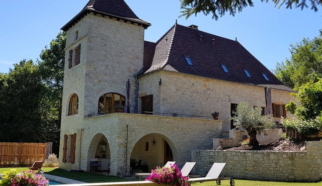 Moulin Proche Rivière Dans la Campagne Lotoise