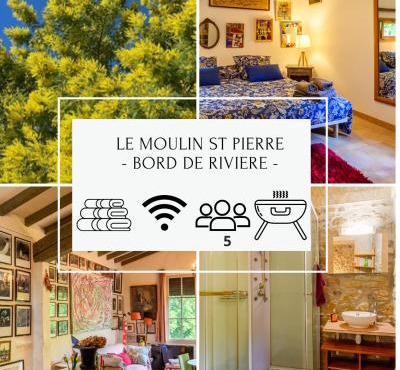 Moulin St Pierre bord - Au calme en bord de Rivière