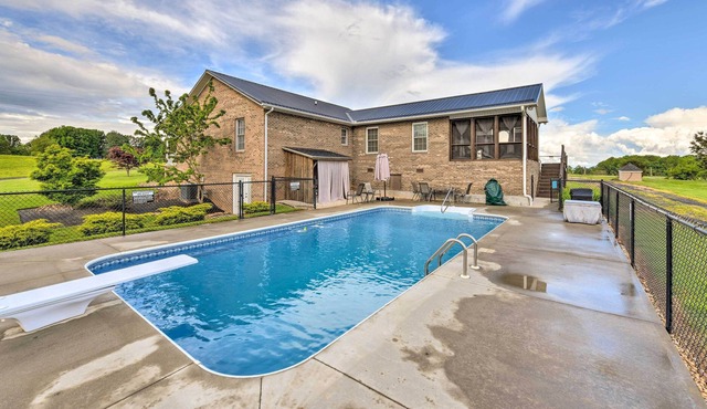 Mount Airy Haven w/ Outdoor Pool & Country Views!