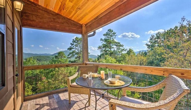 Mount Chalet in Gated Community with Forest and Long Range Views
