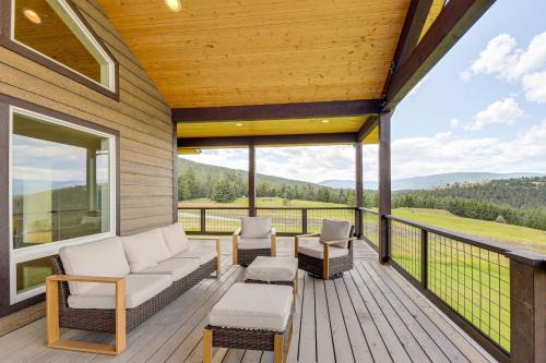 Mountain and Lake View Rexford Estate on 28 Acres!