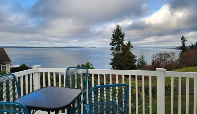 Mountain and Sound view, kid/dog/game-friendly