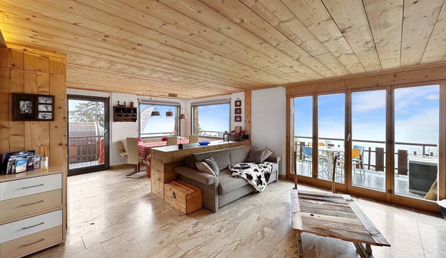 Mountain Bliss, view and Sauna - Swiss Alps