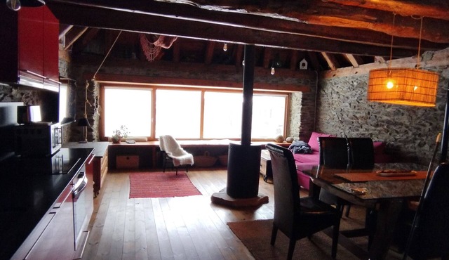 Mountain cabin a stone's throw from the ski resort of Baqueira Beret.