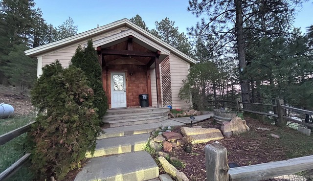 Mountain Cabin in the Woods near Durango, Colorado.