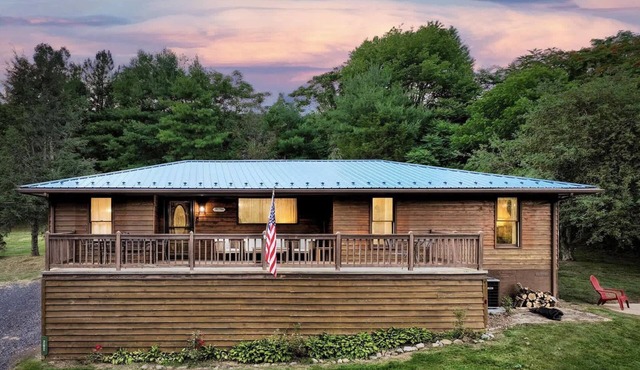 Mountain Cabin w Hot Tub, Deck, Grill & Fire Pit