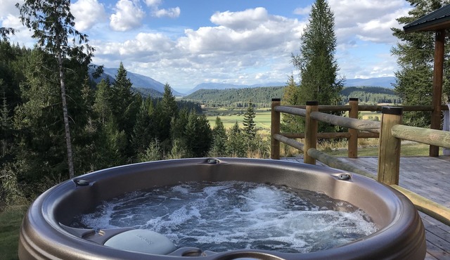 Mountain cabin with HOT TUB and Amazing View!