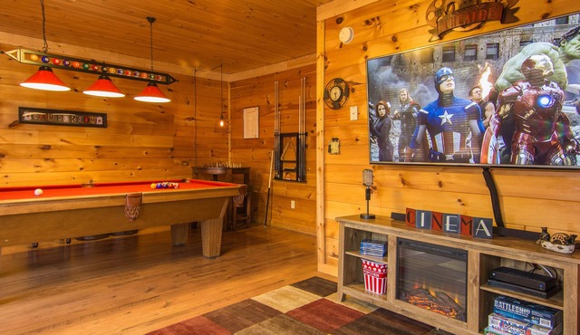 MOUNTAIN COVE CABIN- LUXURY, PET FRIENDLY CABIN- POOL TABLE/HOT TUB/FIRE PIT