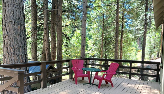 Mountain fun! Cozy Strawberry /Twin Bridges Cabin - 2 Bedroom is a loft