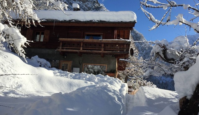 Mountain guide's chalet in the Chamonix valley