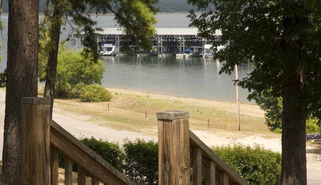 Mountain Harbor Queen Guest Room on Lake Ouachita by RedAwning