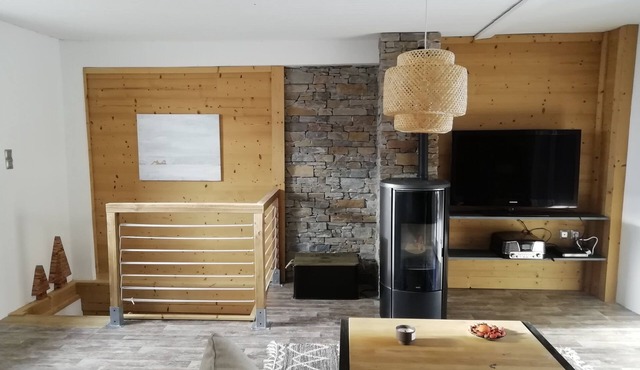 Mountain house 100 m², two bedrooms, with garden