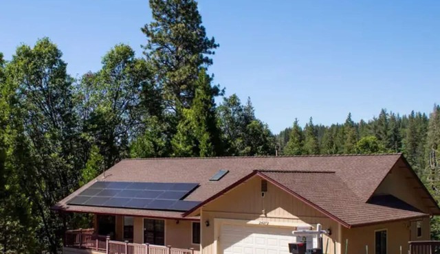 Mountain House and National Forest Peacefulness