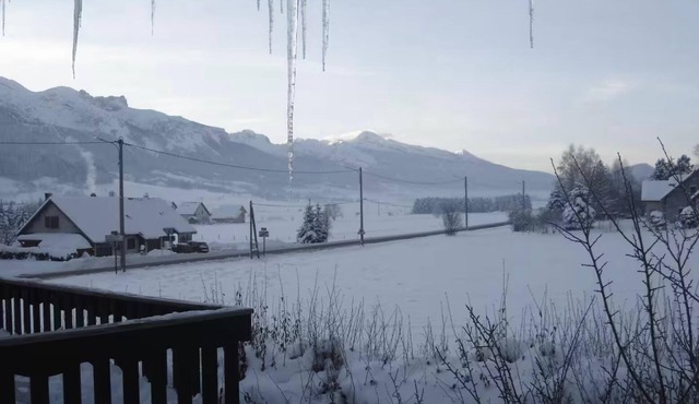 Mountain house with view of the slopes