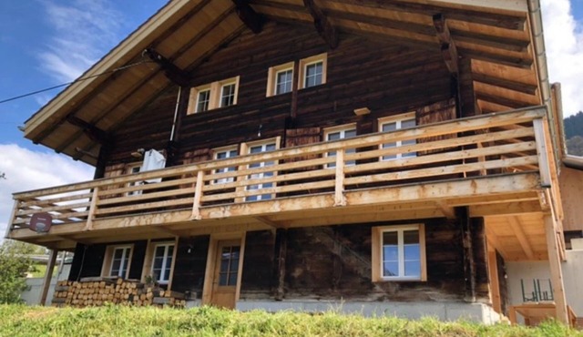 Mountain hut "Waldweid" with mountain view