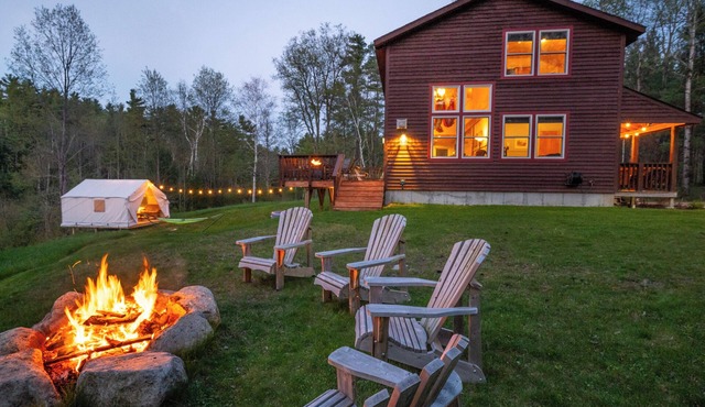 Mountain Lodge on 87 Acres - Sauna, Hot Tub, Arcade