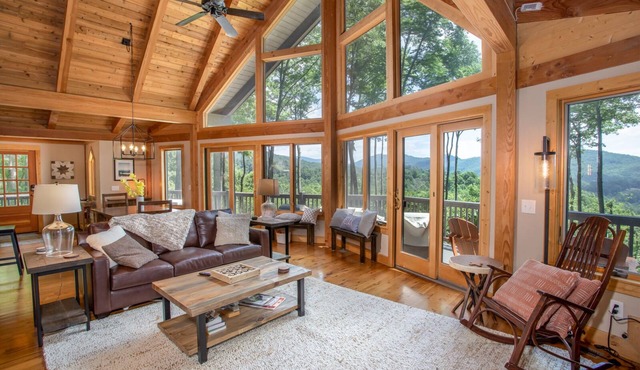 Mountain Lodge With Picturesque Views
