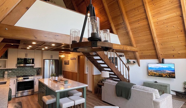 Mountain modern A-Frame near Lake Arrowhead. Just remodeled! 2 units for 1 price
