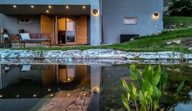 Mountain refugio comfortable house in nature, near coast